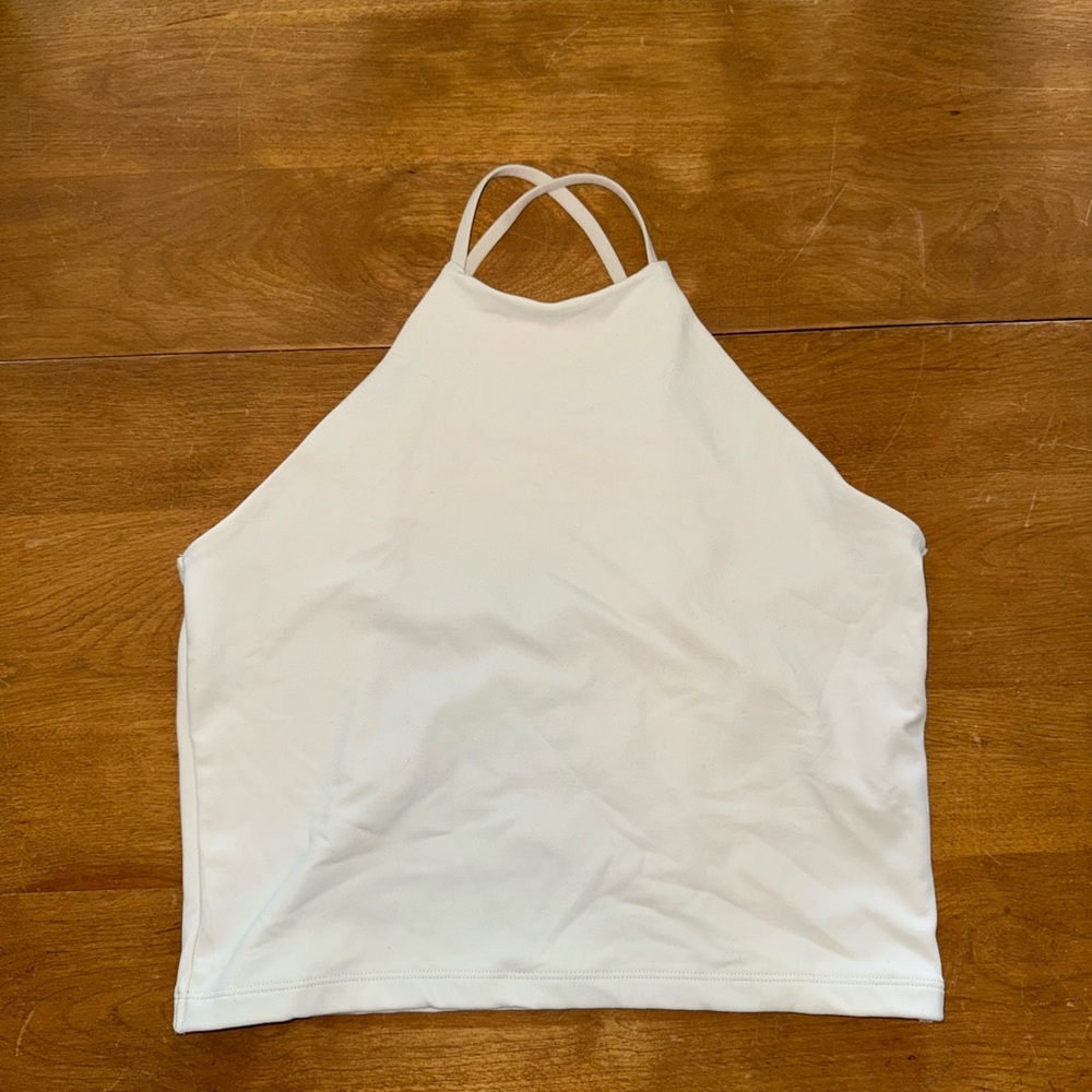A&F Cream halter neck top - Picture 1 of 3